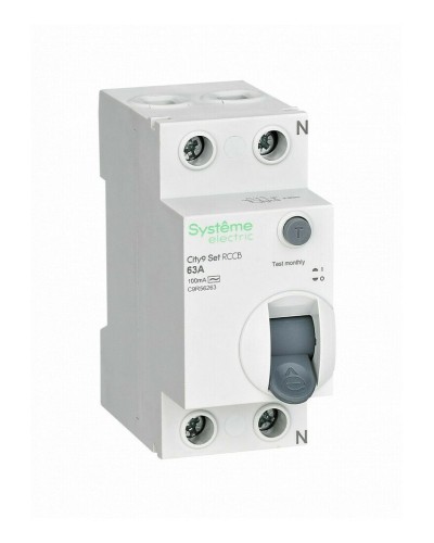 City9 Set 63А 2P 100мА AC 230В (C9R56263). Выключатель дифференциального тока. Systeme Electric в Череповце