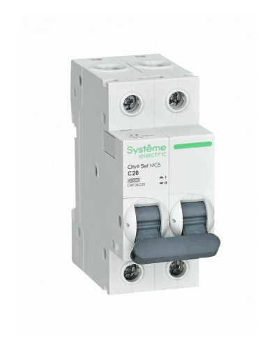 City9 Set 2P 20А 4.5kA С (C9F34220). Автоматический выключатель. Systeme Electric в Череповце
