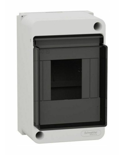 City9 Box 4 модуля навесной с прозрачной дверцей (EZ9EAB104). Щиток модульный. Systeme Electric в Череповце