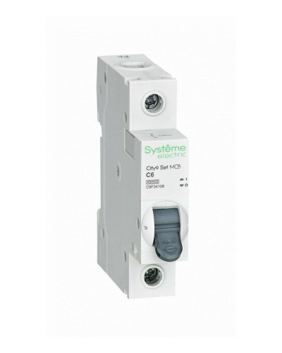 City9 Set 1P 6А 4.5kA С (C9F34106). Автоматический выключатель. Systeme Electric в Череповце