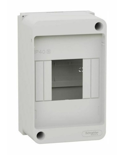 City9 Box XS 4 модуля без дверцы, белый (EZ9EAA104). Щиток модульный. Systeme Electric в Череповце