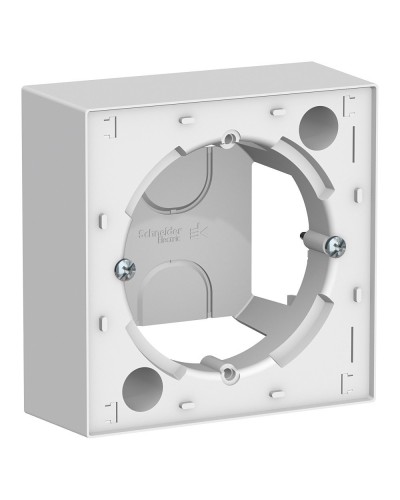 AtlasDesign коробка для наружного монтажа, белая (ATN000100). Коробка для наружного монтажа. Systeme Electric в Череповце