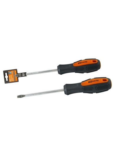 Отвертка шлицевая двухкомпонентная CR-V, тип SL5.0x75 "Алмаз" TDM (SQ1006-1005): Отвертка шлицевая двухкомпонентная в Череповце