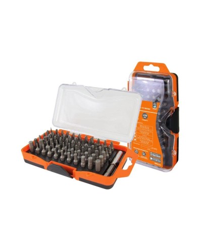 Набор бит №4, 66 бит: SL, PH, PZ, HEX, TORX, SQ,  удлинитель, сталь CR-V «Алмаз» TDM (SQ1019-0104): Набор бит в Череповце