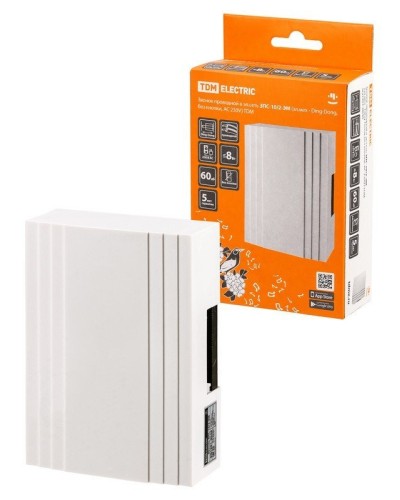 ЗПС-10/2-ЭМ, эл.мех - Ding-Dong, без кнопки, AC 230V (SQ1901-0046). Звонок проводной. TDM ЕLECTRIC в Череповце