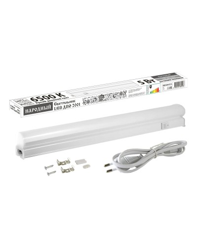 ДПО 2001 5 Вт, 6500К, IP40 (SQ0329-0112). Светильник LED. TDM ЕLECTRIC в Череповце