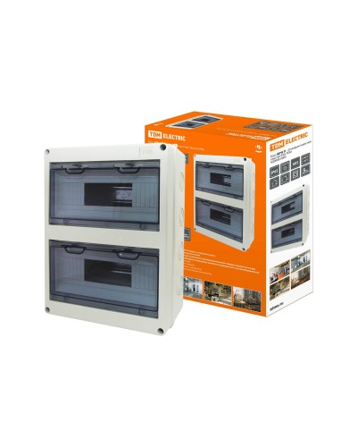 ЩРН-П-24 модулей навесной пластик IP65 (SQ0908-0006). Бокс. TDM ЕLECTRIC в Череповце