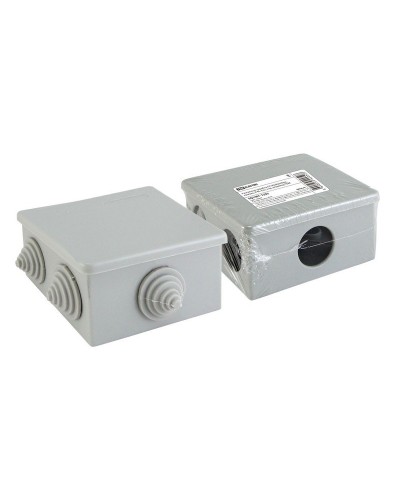 Распаячная коробка ОП 80х80х40мм, крышка, IP44, 6 вх. TDM (SQ1401-1235). Распаячная коробка ОП. TDM ЕLECTRIC в Череповце