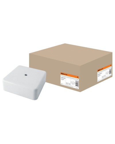 Коробка КР 100х100х44 ОП белая, IP40 (SQ1401-0209). Распаячная коробка. TDM ЕLECTRIC в Череповце