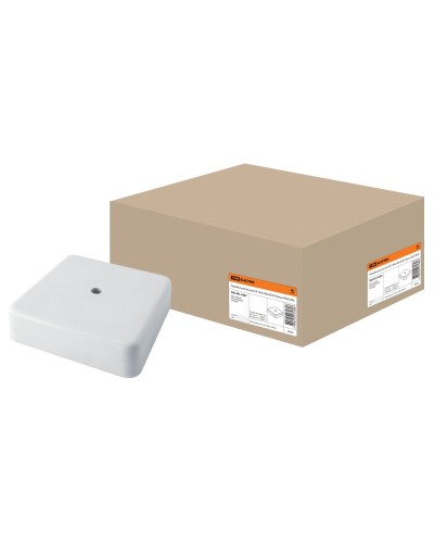 Коробка КР 100х100х29 ОП белая, IP40 (SQ1401-0207). Распаячная коробка. TDM ЕLECTRIC в Череповце