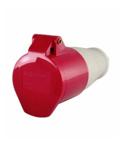 Розетка 215 переносная 3Р+РЕ+N 16А 380В IP44 (SQ0603-0012). Розетка. TDM ЕLECTRIC в Череповце