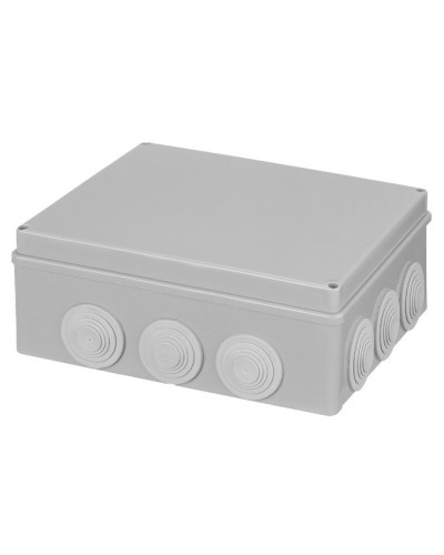 Распаячная коробка ОП 240х190х90мм, крышка, IP55, 12 гермовводов TDM (SQ1401-1143). Распаячная коробка ОП. TDM ЕLECTRIC в Череповце