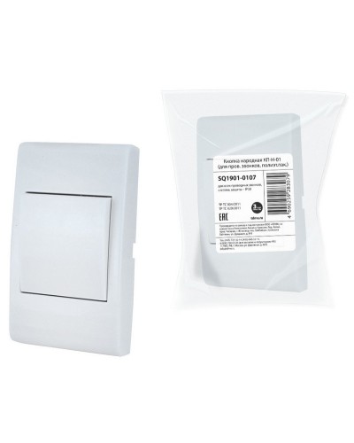 КП-Н-01 (SQ1901-0107). Кнопка для проводных звонков. TDM ЕLECTRIC в Череповце