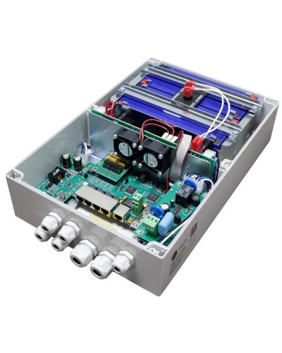 Tfortis PSW-1G4F UPS. Коммутатор с питанием по PoE. TFortis в Череповце