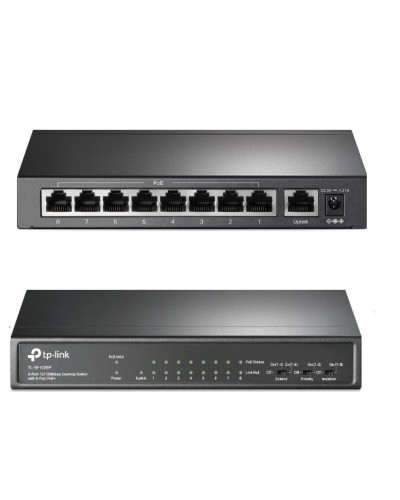 TL-SF1009P. Коммутатор 8-портовый. TP-Link в Череповце