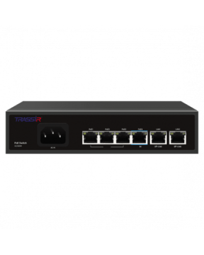 TR-NS1206-65-4PoE. Коммутатор с PoE. Trassir в Череповце