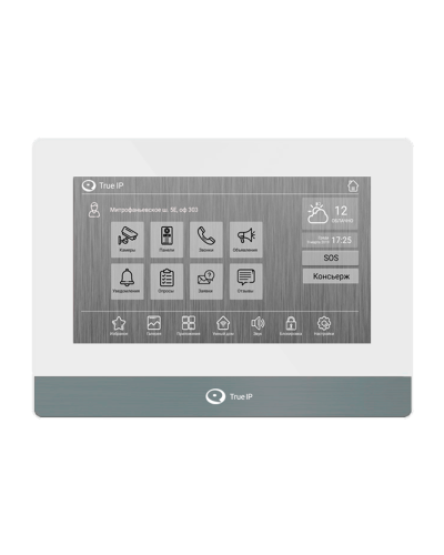 TI-4107AW. Монитор IP-видеодомофона цветной. True-IP в Череповце