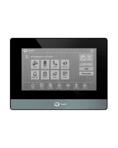 TI-4107AB. Монитор IP-видеодомофона цветной. True-IP в Череповце
