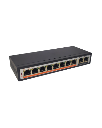 TI-208P. Коммутатор с питанием по PoE. True-IP в Череповце