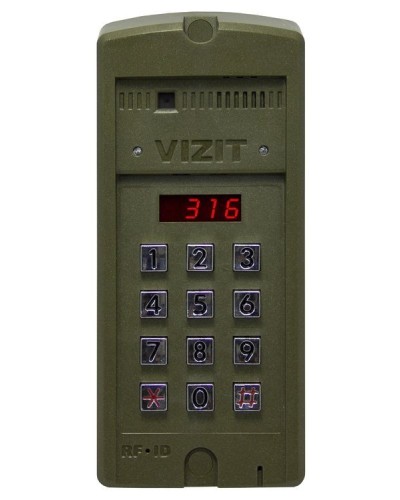 БВД-316R. Вызывная панель аудиодомофона. VIZIT в Череповце