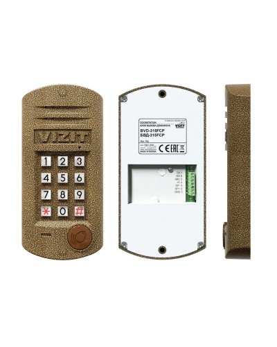 БВД-315FCP. Блок вызова домофона. VIZIT в Череповце