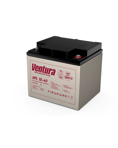 Ventura GPL 12-40. Аккумулятор герметичный свинцово-кислотный. Ventura в Череповце