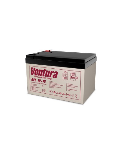 Ventura GPL 12-15. Аккумулятор герметичный свинцово-кислотный. Ventura в Череповце