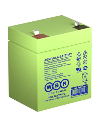WBR HRL1223W F2. Аккумулятор герметичный свинцово-кислотный. WBR в Череповце