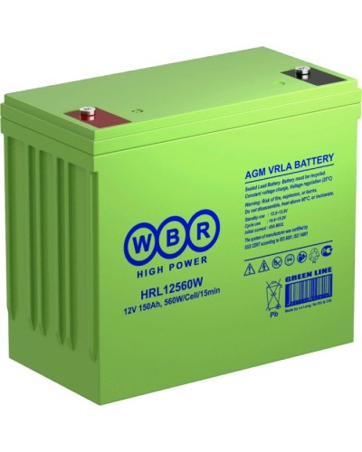 WBR HRL12560W. Аккумулятор герметичный свинцово-кислотный. WBR в Череповце