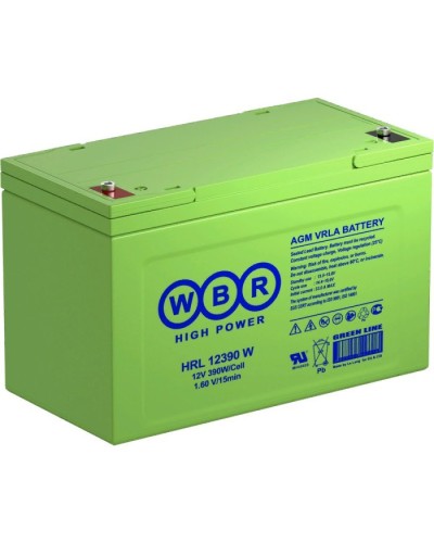 WBR HRL12390W. Аккумулятор герметичный свинцово-кислотный. WBR в Череповце