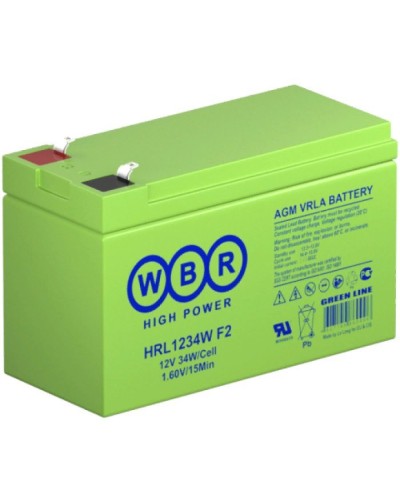 WBR HRL1234W F2. Аккумулятор герметичный свинцово-кислотный. WBR в Череповце