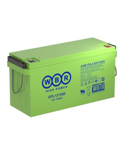 WBR GPL121500A. Аккумулятор герметичный свинцово-кислотный. WBR в Череповце