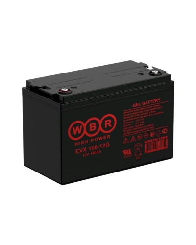 WBR EVX100-12G. Аккумулятор герметичный свинцово-кислотный. WBR в Череповце