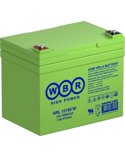 WBR HRL12150W. Аккумулятор герметичный свинцово-кислотный. WBR в Череповце