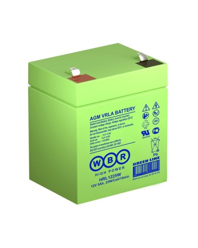 WBR HRL1225W. Аккумулятор герметичный свинцово-кислотный. WBR в Череповце