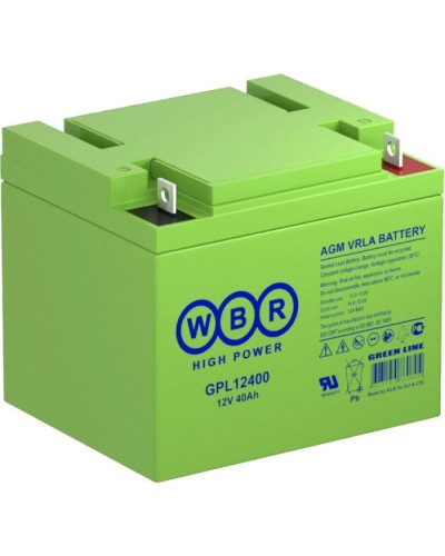 WBR GPL12400. Аккумулятор герметичный свинцово-кислотный. WBR в Череповце