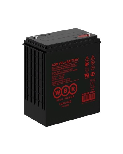 WBR EVX330-6G. Аккумулятор герметичный свинцово-кислотный. WBR в Череповце