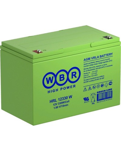 WBR HRL12330W. Аккумулятор герметичный свинцово-кислотный. WBR в Череповце