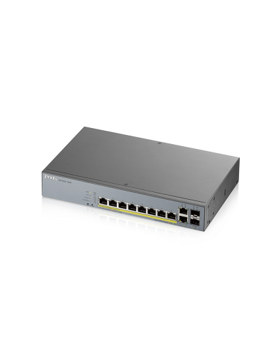 GS1350-12HP-EU0101F. Коммутатор сетевой PoE управляемый L2. ZYXEL в Череповце