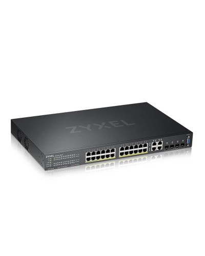 GS2220-28HP-EU0101F. Гибридный L2 коммутатор PoE+. ZYXEL в Череповце