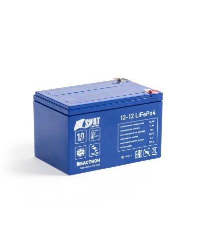 Skat i-Battery 12-12 LiFePo4 (646). Li-Ion аккумулятор. Бастион в Череповце