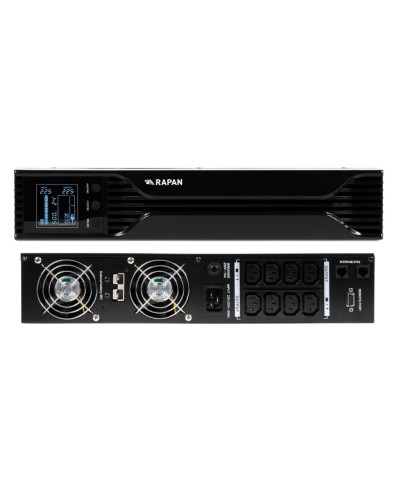 RAPAN-UPS 3000 RACK+4х9Ah (RAPAN-UPS 3000-RACK-IN-4х9-E) (8960). Бесперебойный источник питания. Бастион в Череповце