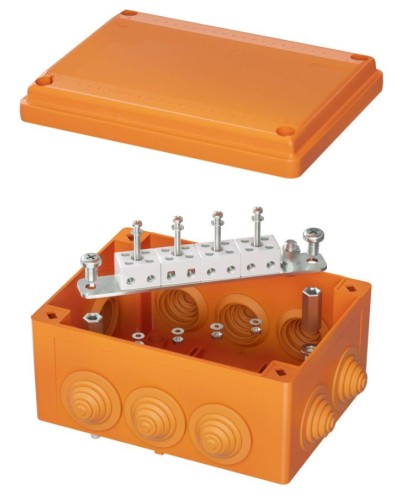 Коробка FS 150х110х70 8P (FSB21804). Коробка ответвительная огнестойкая из термопласта. ДКС в Череповце
