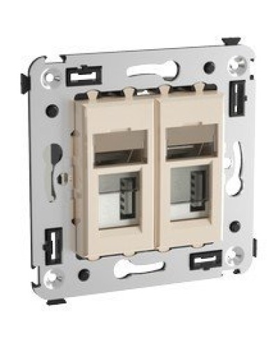 Розетка USB в стену Avanti ванильная дымка (4405543). Розетка USB. ДКС в Череповце