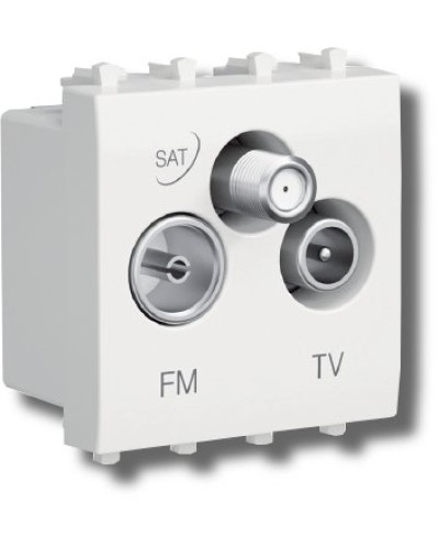 Розетка TV-FM-SAT Avanti 1 модуль ванильная дымка (4405532): Розетка TV-FM-SAT в Череповце