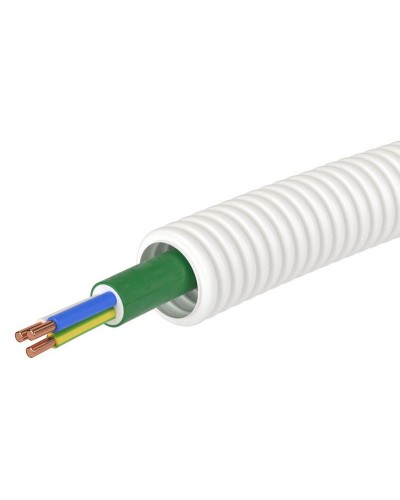Труба ПЛЛ D20 + ППГнг(А)-HF 3х1,5 (ГОСТ+) (8L82050HF). Гофрошланг с кабелем. ДКС в Череповце