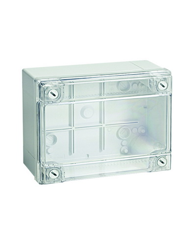 Коробка ответвительная с гладкими стенками IP56, 300х220х120 (54320). Коробка ответвительная с гладкими стенками и прозрачной крышкой. ДКС в Череповце