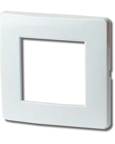 Рамка на 2 модуля (одноместная), белая (75010W): Рамка одноместная, Brava в Череповце