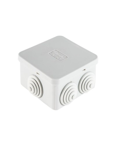 Коробка JBS070 70х70х40, 6 вых., IP44, серая (44056). Коробка монтажная. Экопласт в Череповце