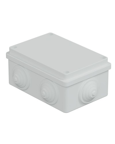 Коробка JBS120 120х80х50, 6 вых., IP55, белая (44008W-1). Коробка монтажная. Экопласт в Череповце